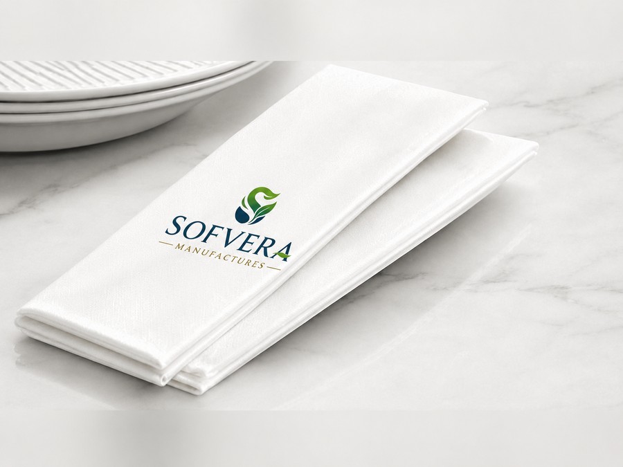 Folded paper hand towels